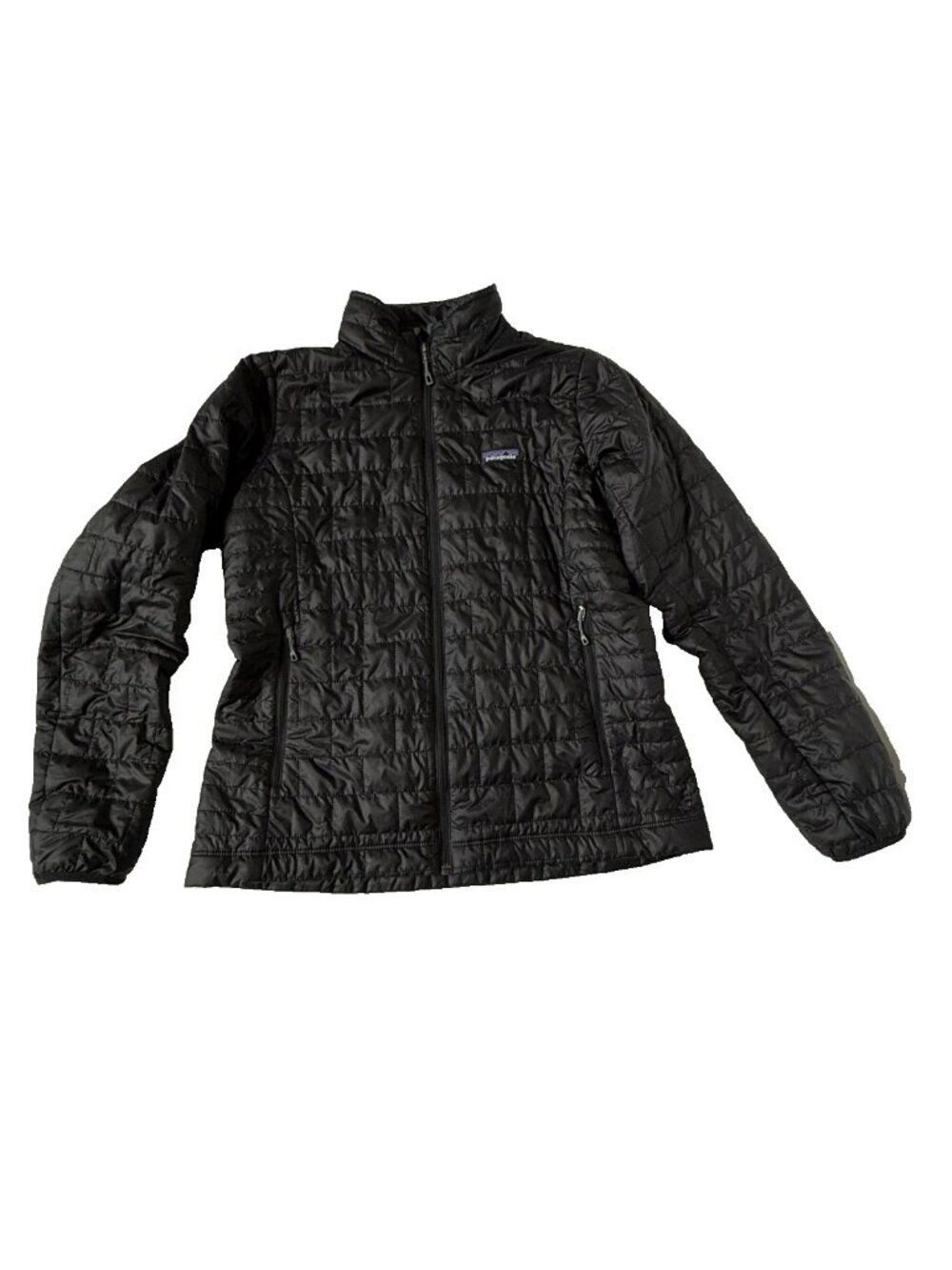 Patagonia Womens L Black Nano Puff Puffer Jacket 84217 Primaloft
